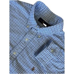 RALPH LAUREN Long Sleeve Shirt With Pony Logo Size XL‎